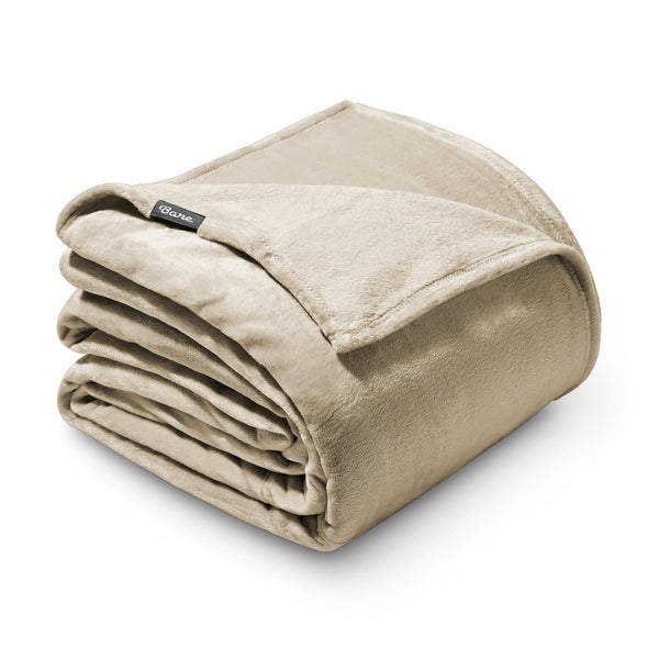 Giant microplush blanket folded