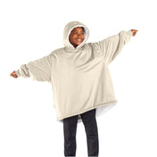 A youth wearable blanket on a child