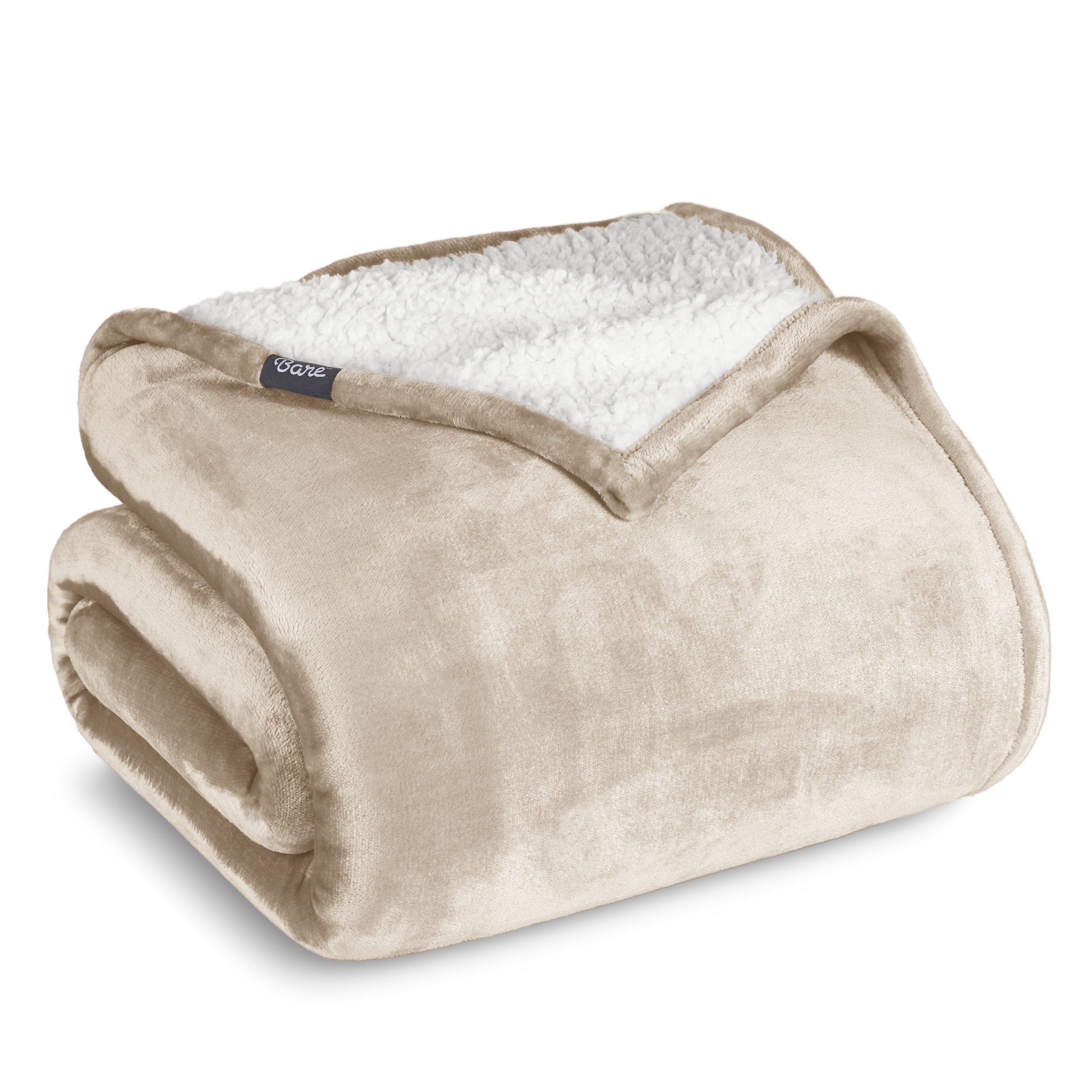 Sherpa blanket folded