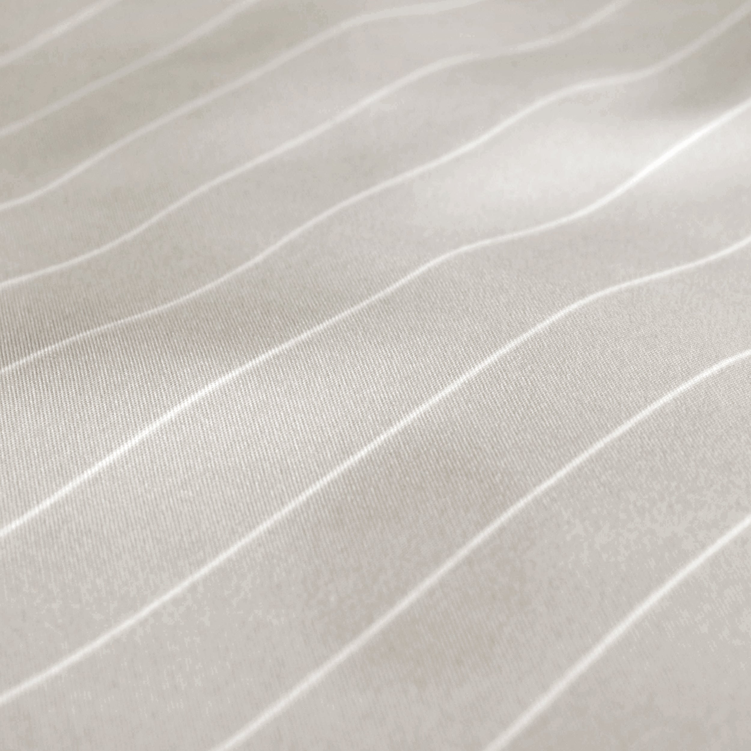 Close-up of printed duvet fabric