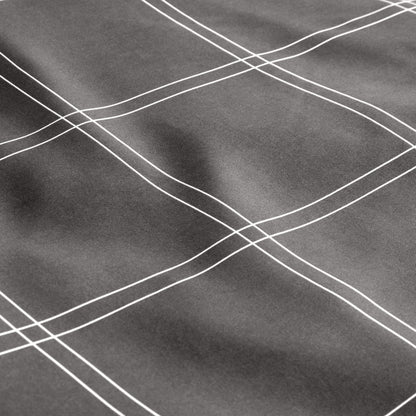 Microfiber printed fabric close-up