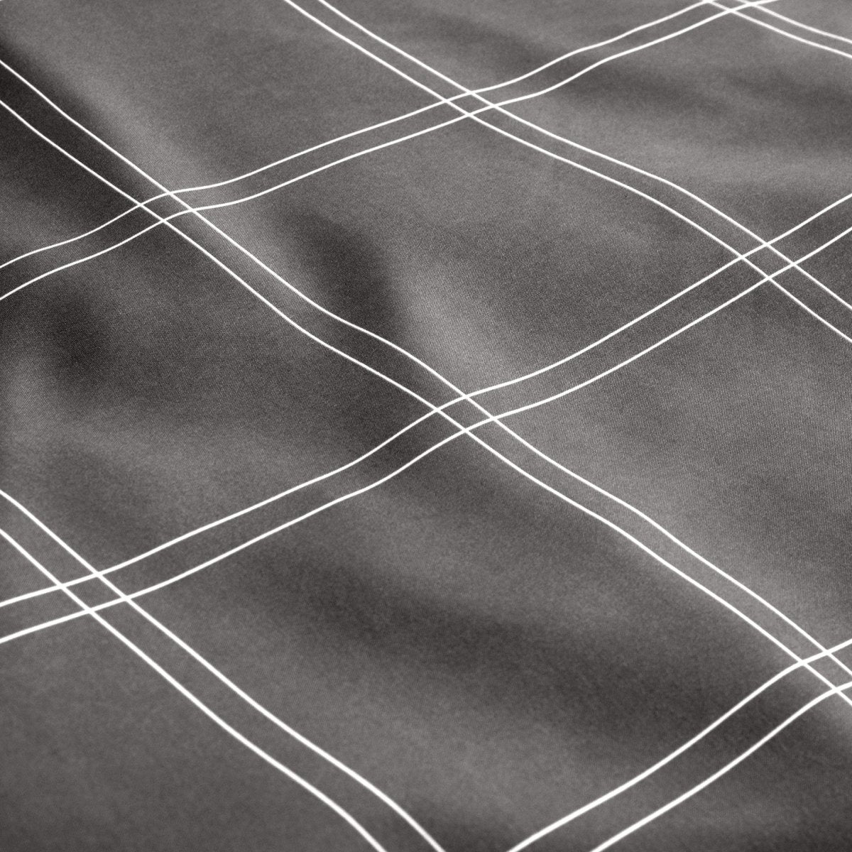 Close-up of printed microfiber pillowcase material