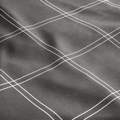 Close-up of printed microfiber pillowcase material
