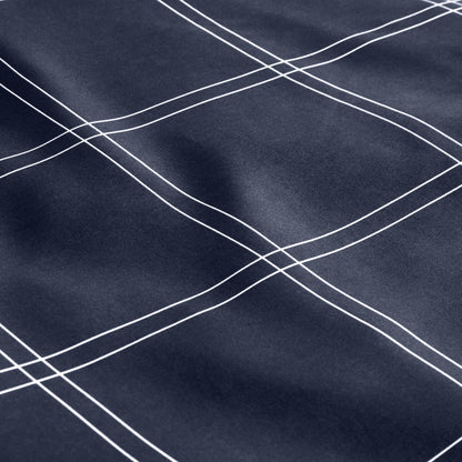 Microfiber printed fabric close-up