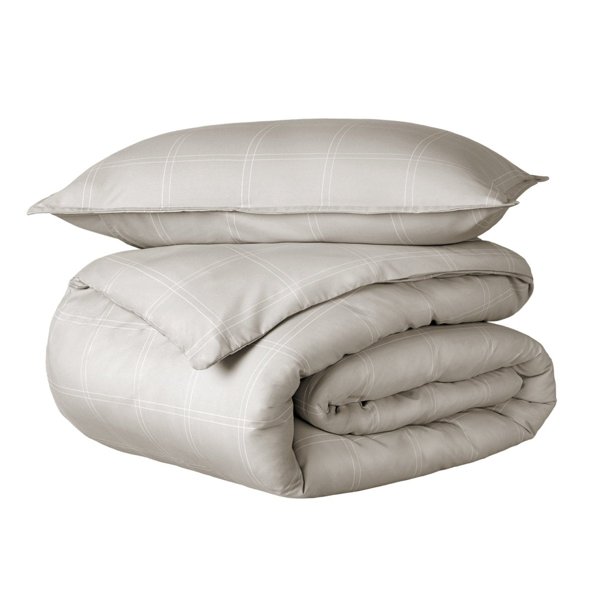 Microfiber Duvet Cover & Sham Set - Prints - Bare Home