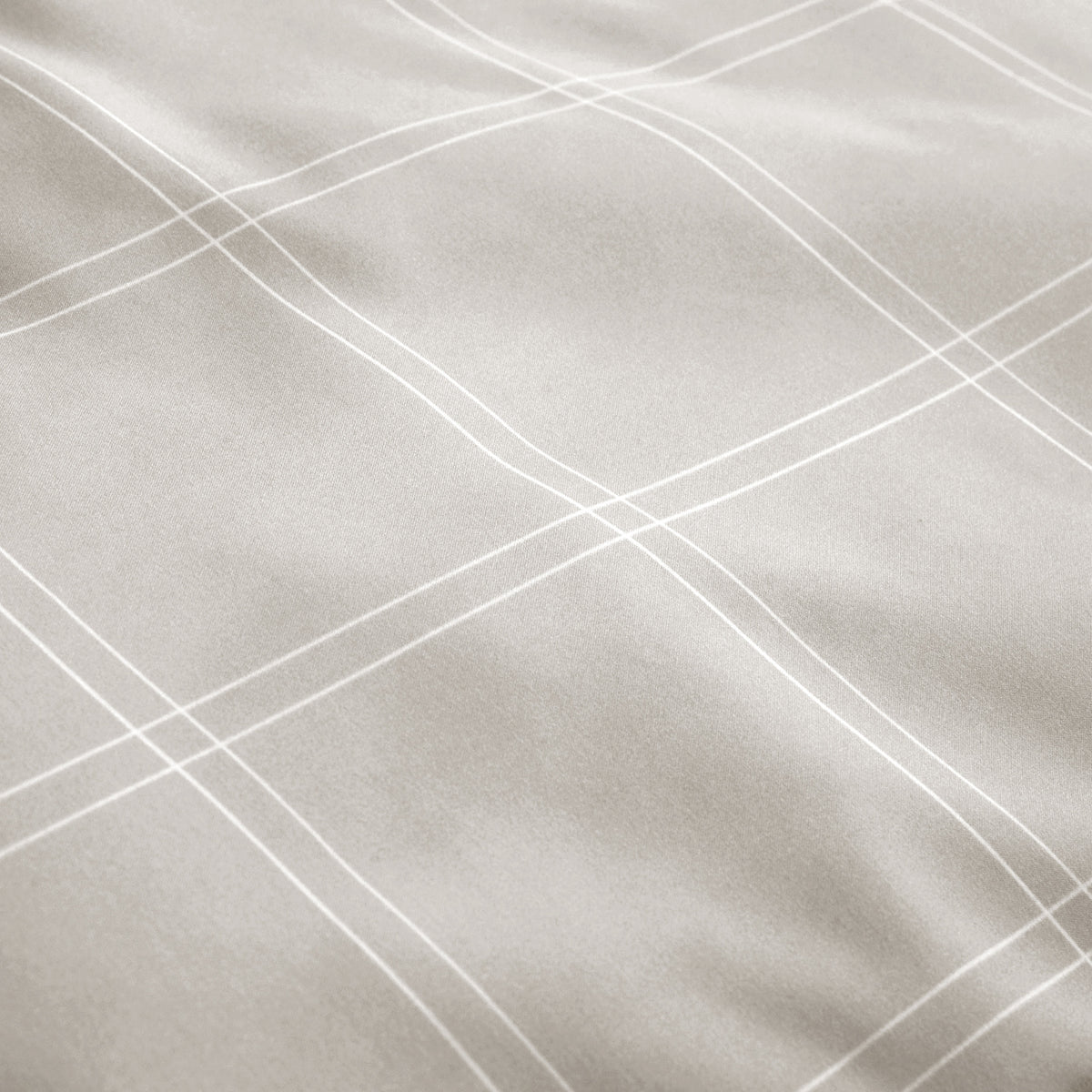 Close-up of printed microfiber pillowcase material