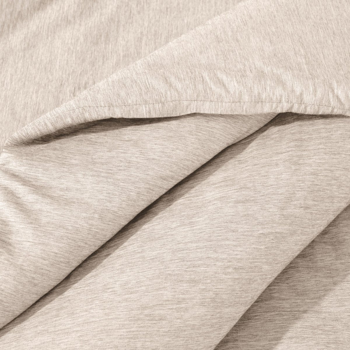 Close-up of comforter on a bed