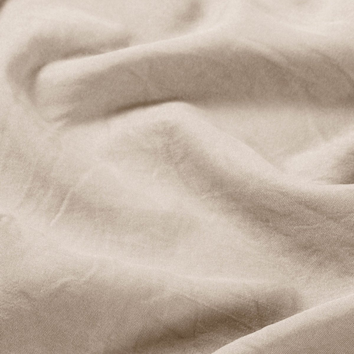 Close-up of washed fabric with visible texture