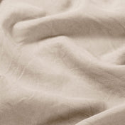 Close-up of washed fabric with visible texture