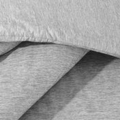 Close-up of a heathered comforter