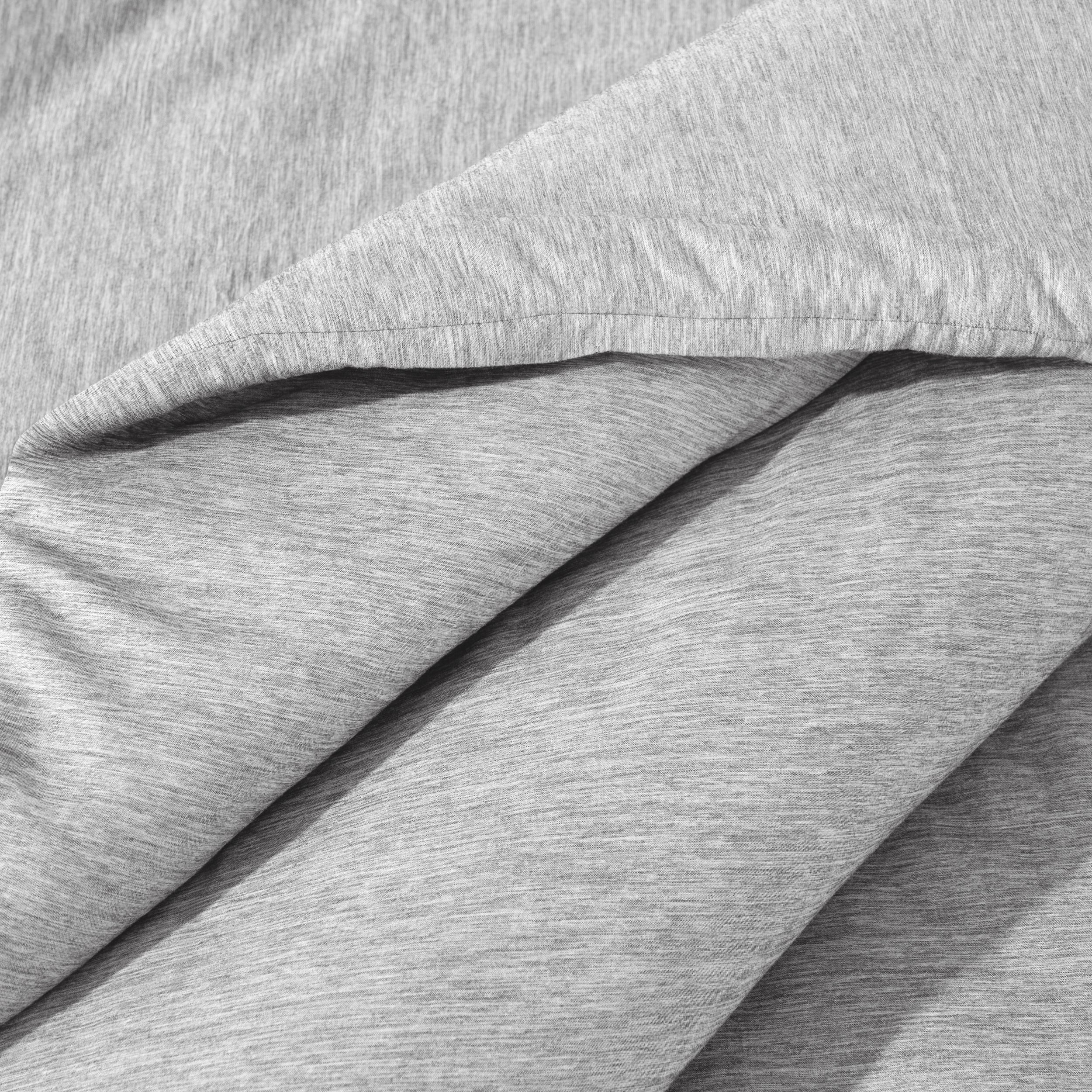 Close-up of comforter on a bed
