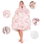 Person wearing a Bare Homey with close-up inserts on a white background