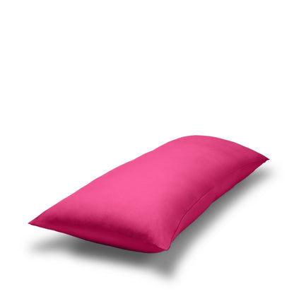 Body pillowcase on a pillow with a white background