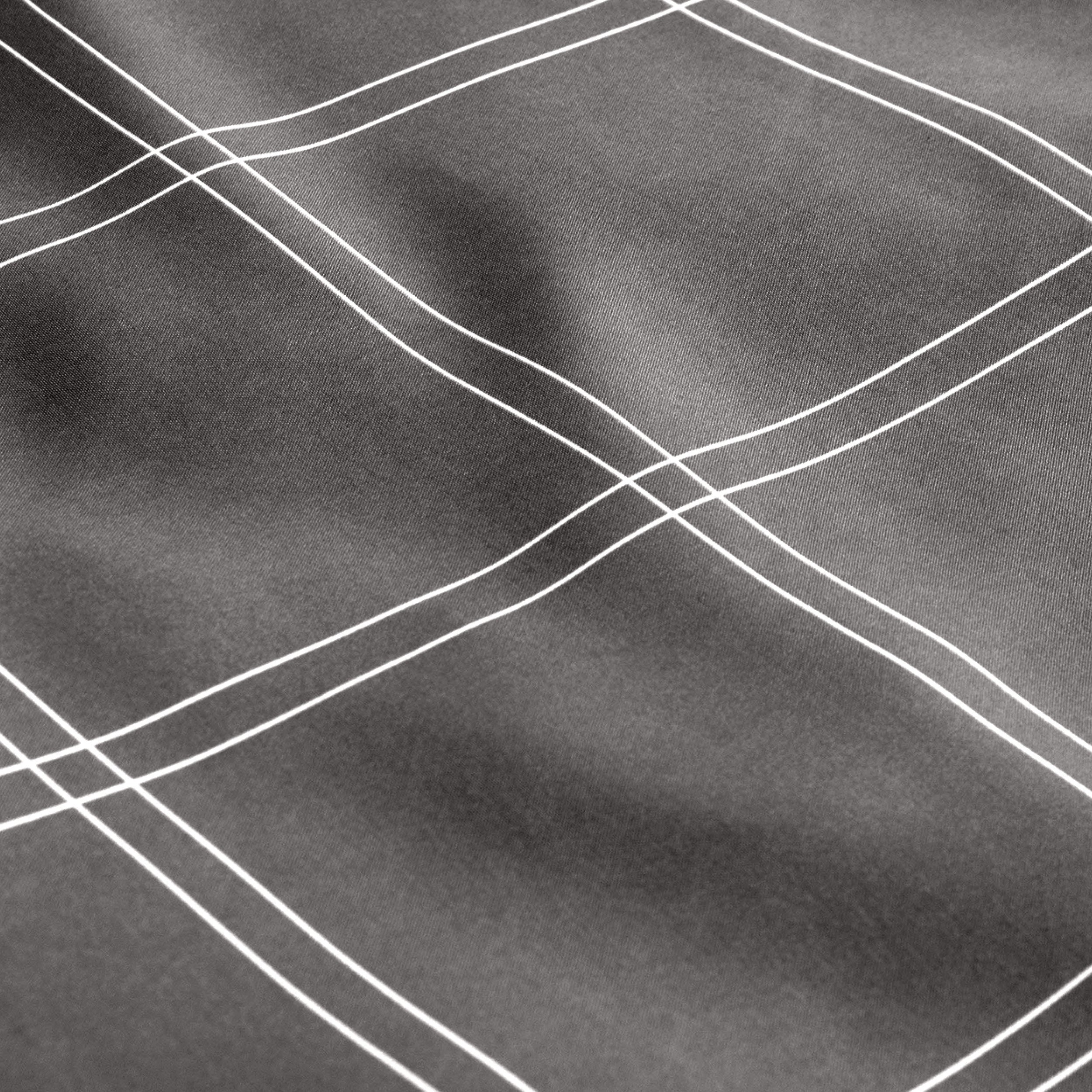 Close up of a microfiber flat sheet