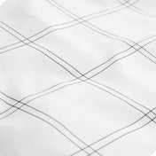 Close up of a microfiber flat sheet