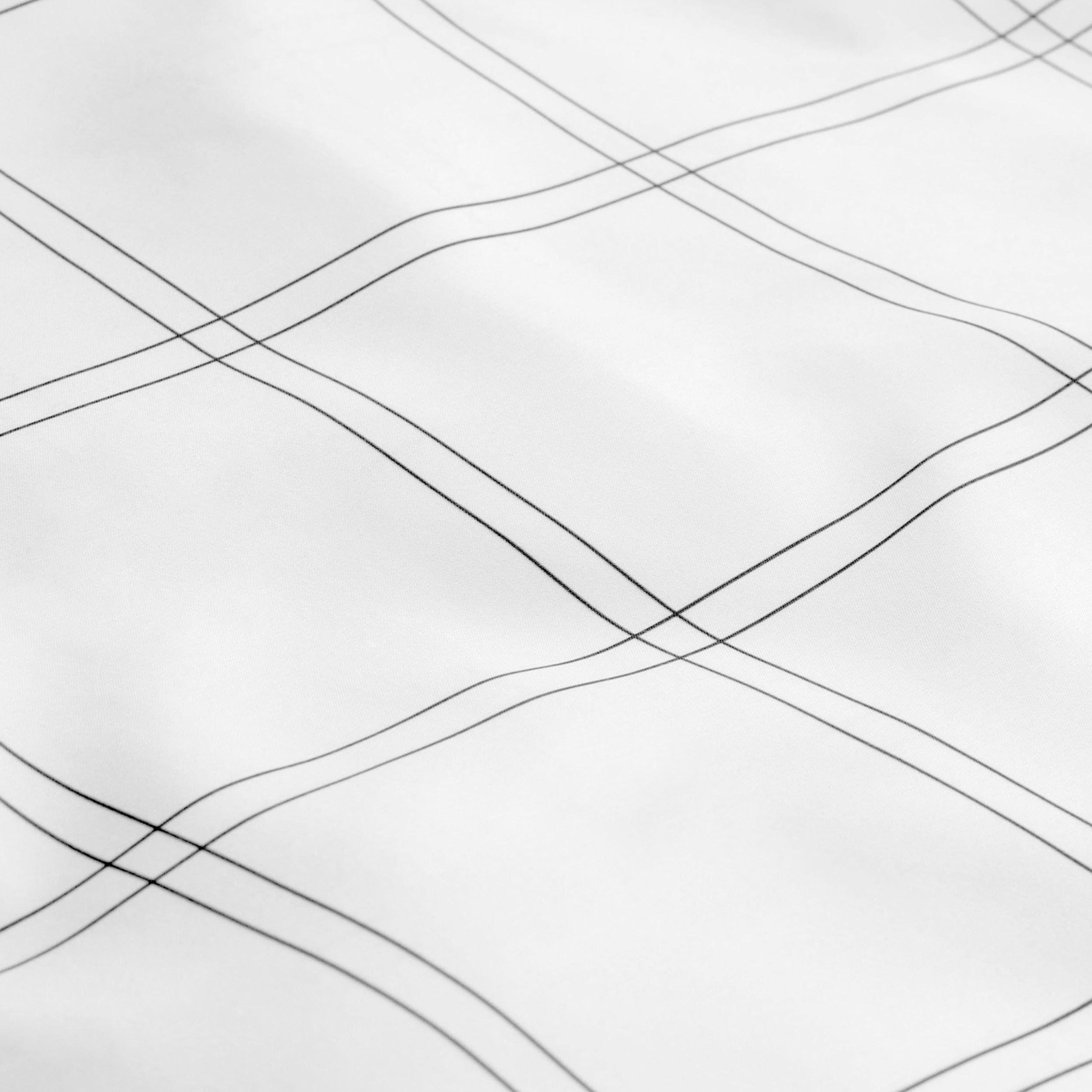 Close up of a microfiber flat sheet