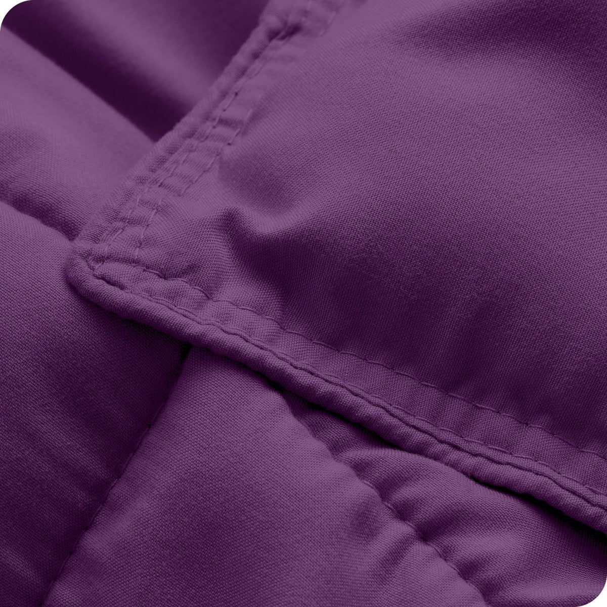 Down Alternative Box Stitch Comforter Set