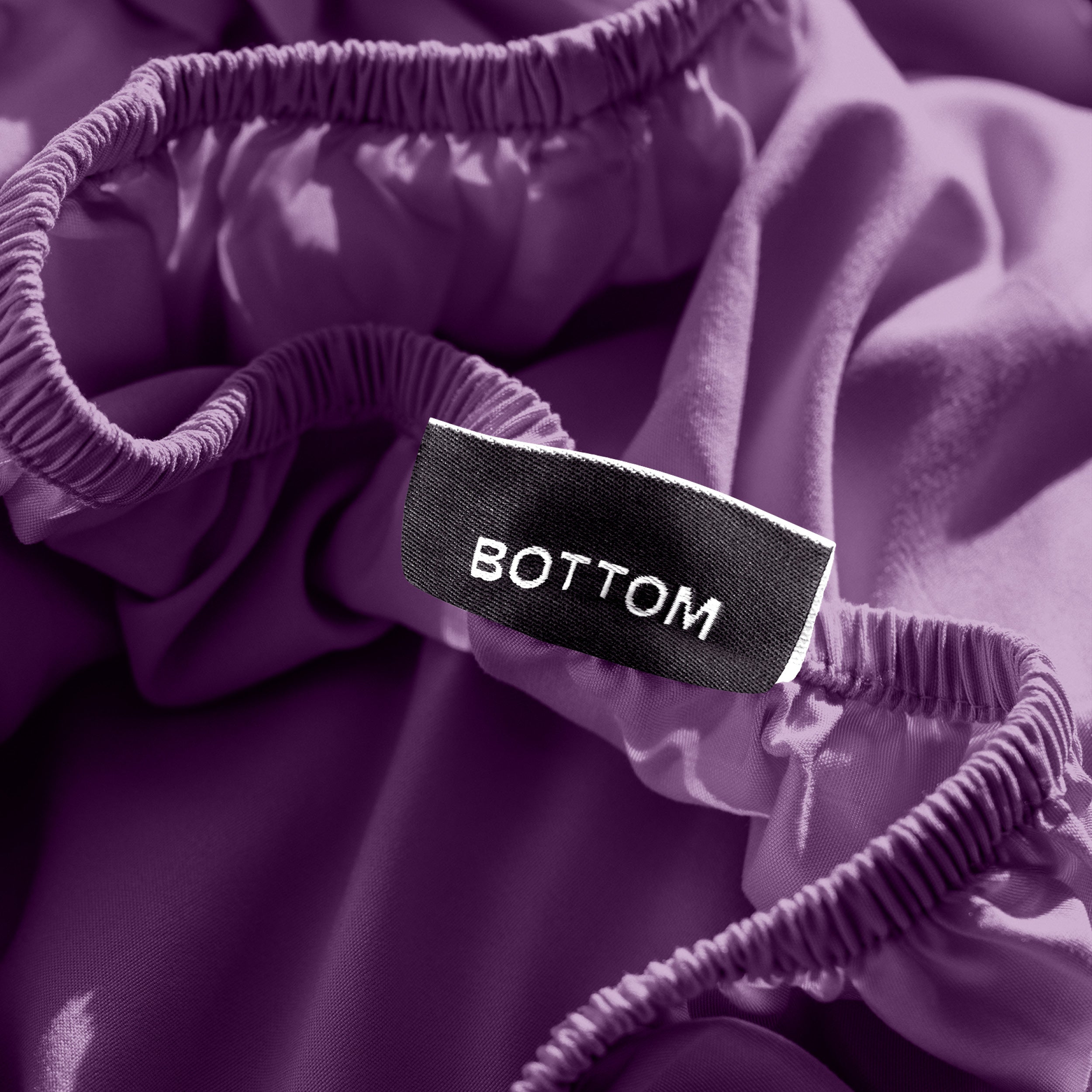 Microfiber fabric close up with subtle folds