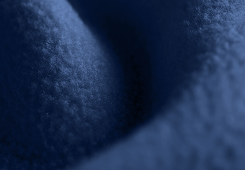 Closeup of Polar Fleece Blanket fabric card texture