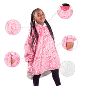 Person wearing a Bare Homey with close-up inserts on a white background