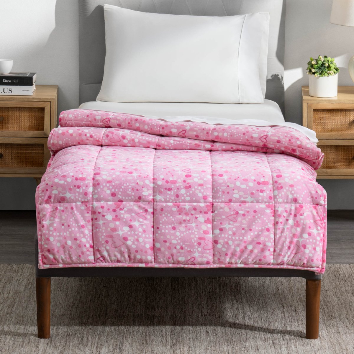 Minky Fleece Weighted Blanket - Bare Home