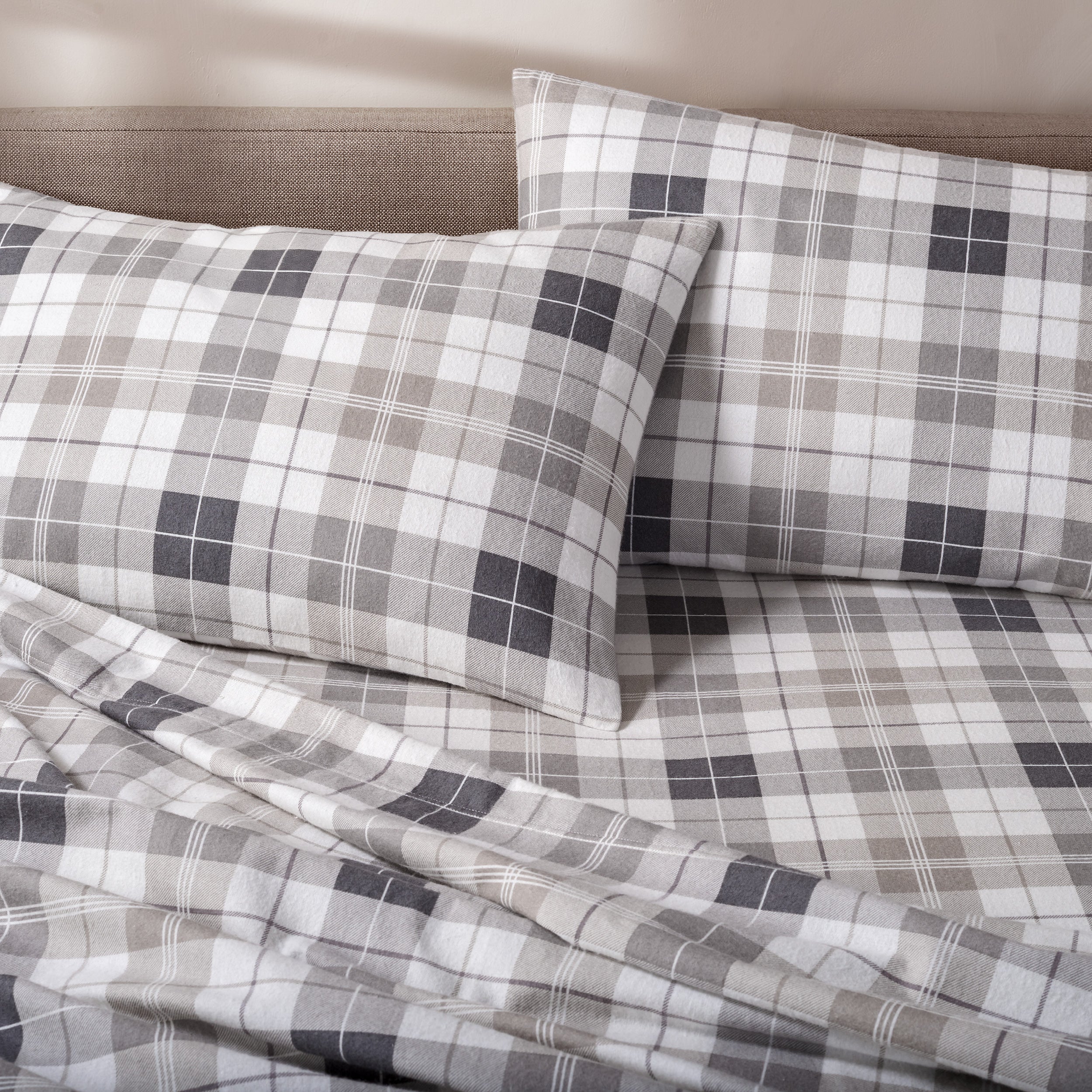 Print Flannel Sheet Set