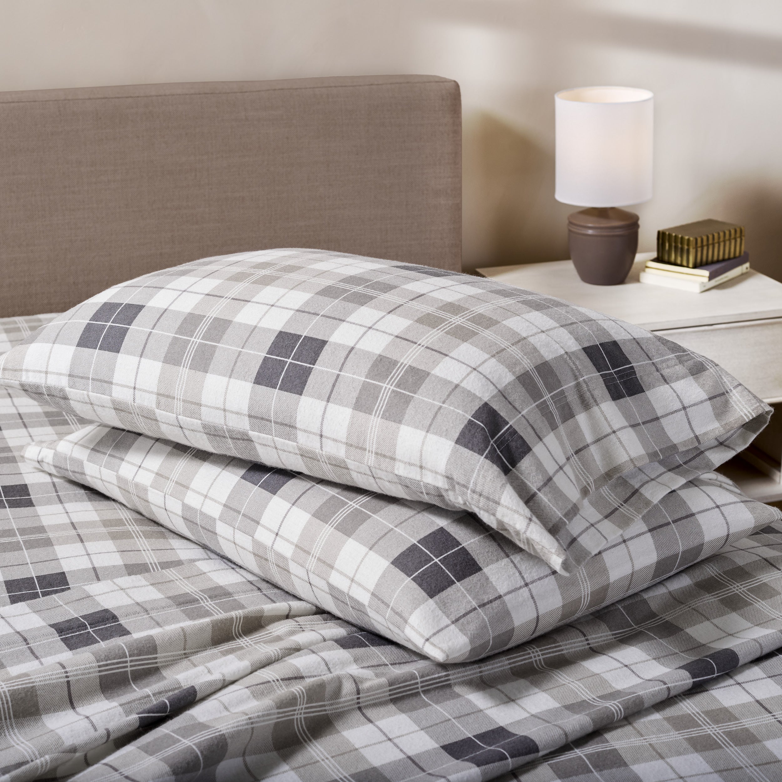 Print Flannel Sheet Set