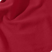 Close up of the flannel fitted sheet material