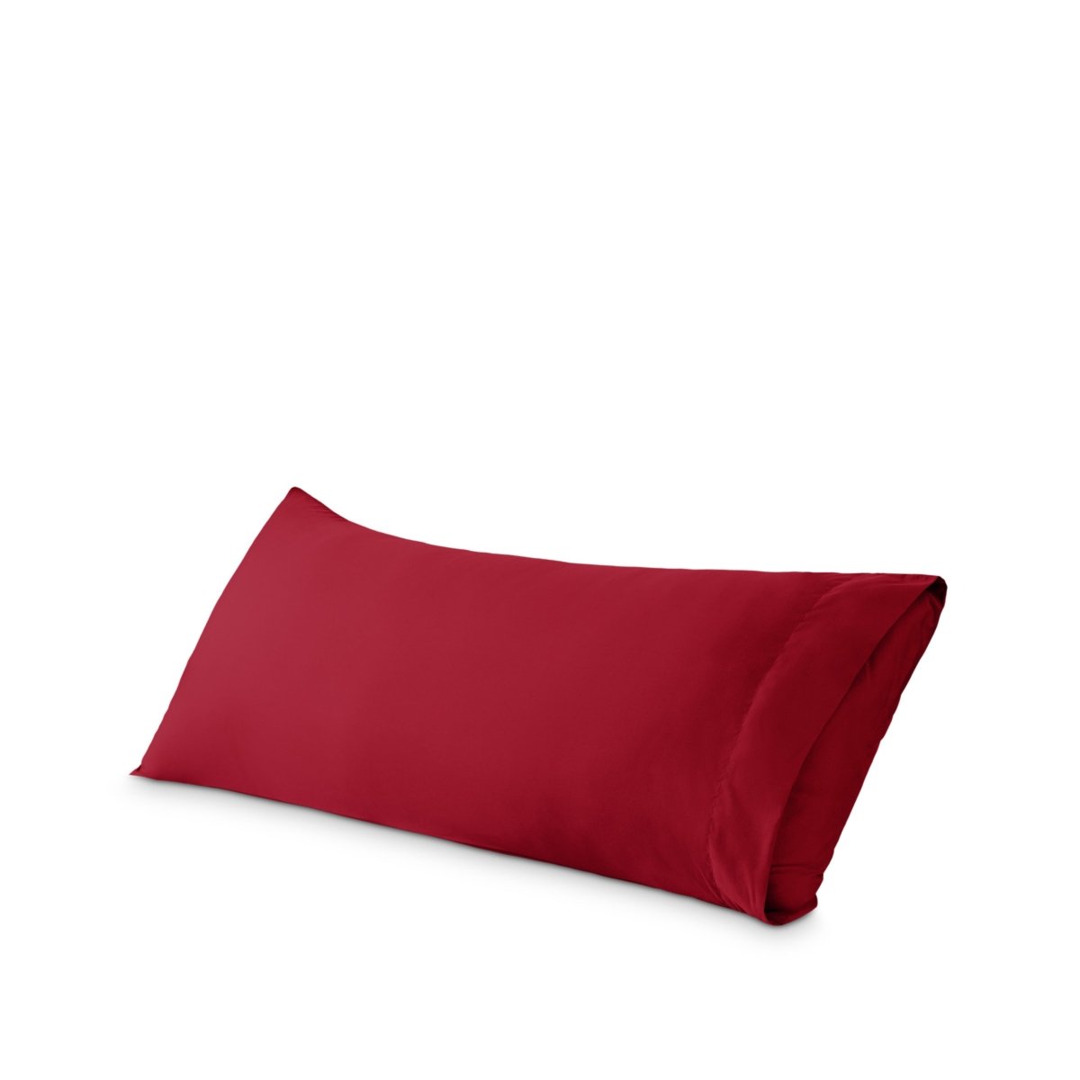 Body pillowcase on a pillow with a white background