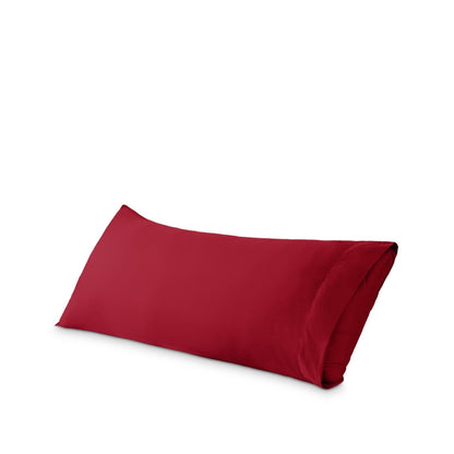 Body pillowcase on a pillow with a white background