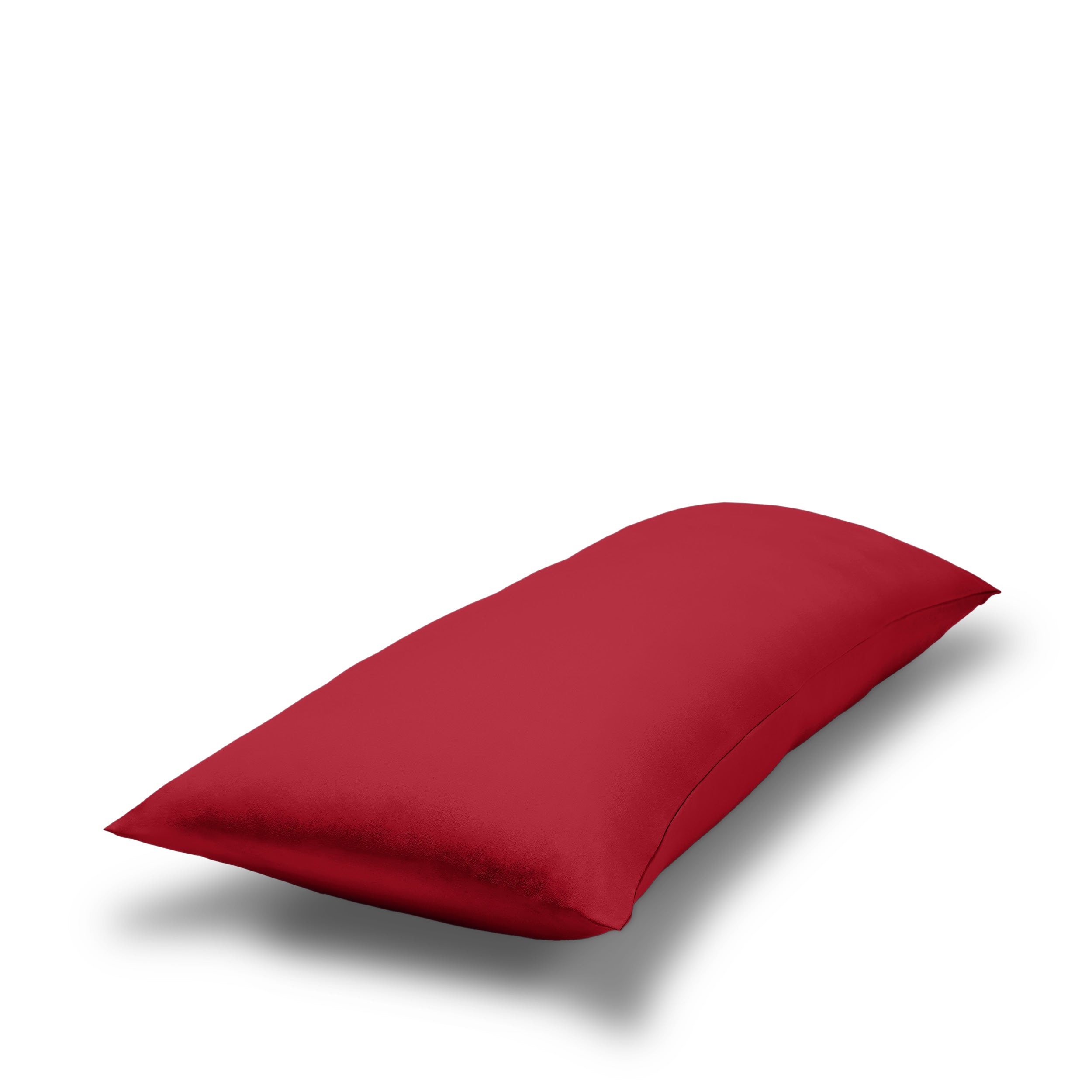 A microfiber body pillowcase on a pillow