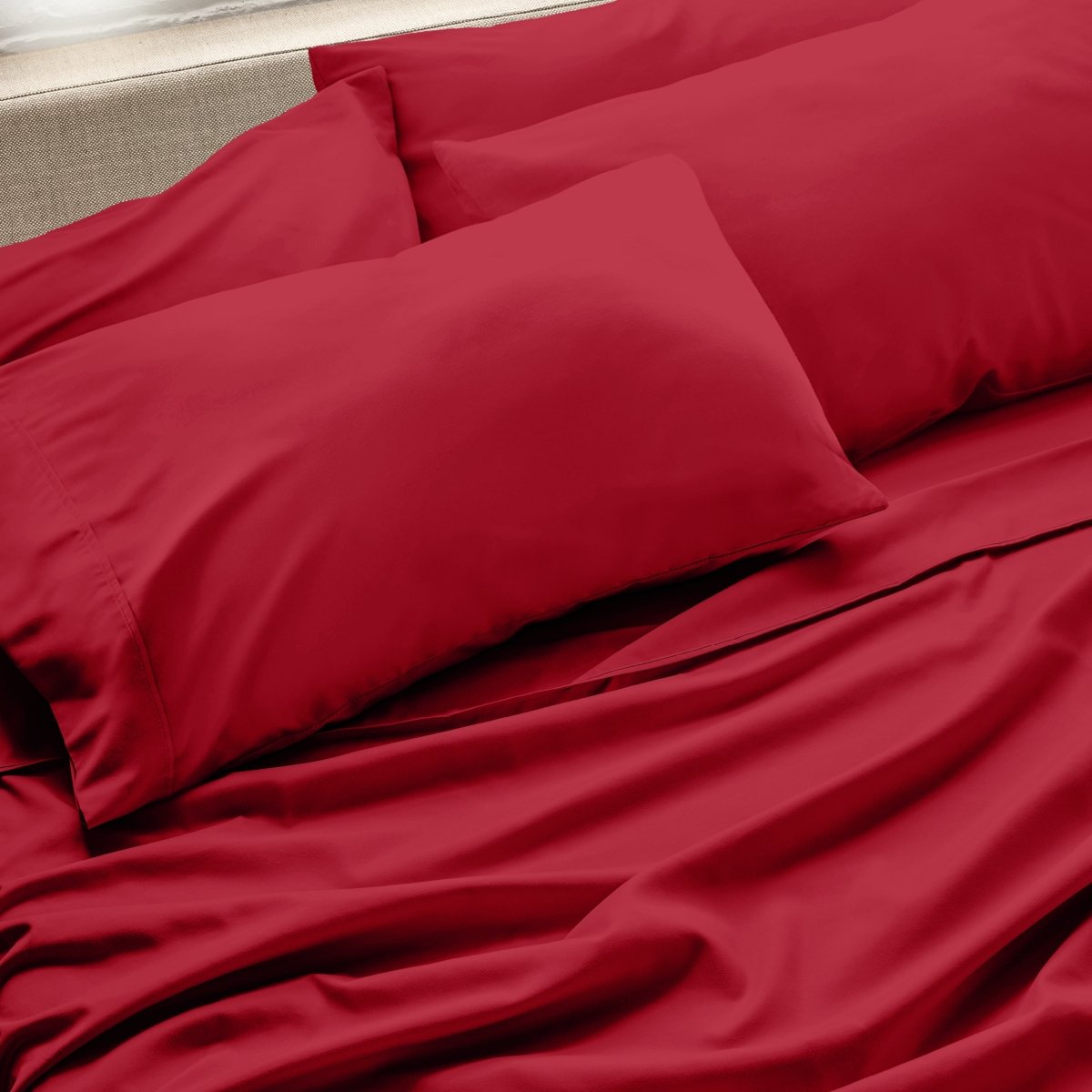 Ultra Soft Open End Pillowcase - 4 Pack - Bare Home - Pillowcases