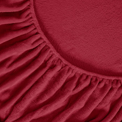 Close-up of a fitted sheet
