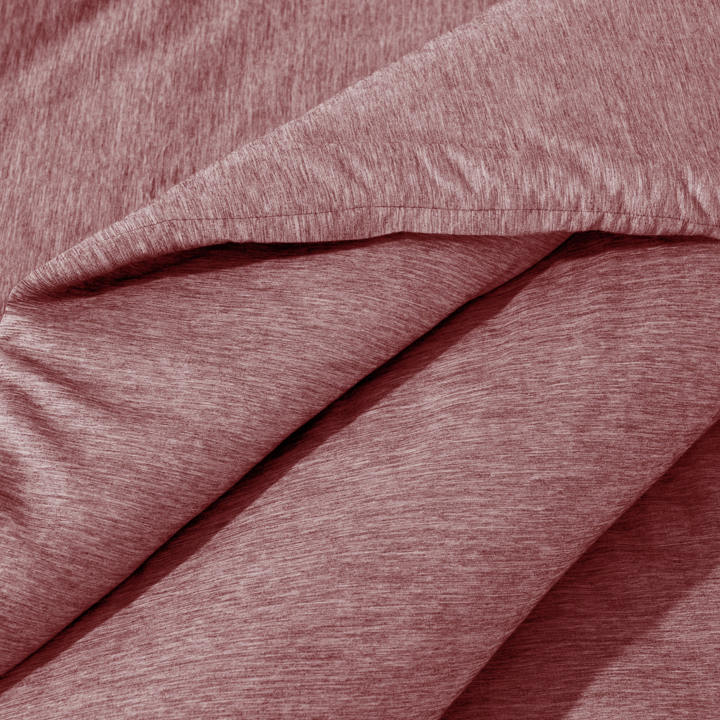 Close-up of comforter on a bed