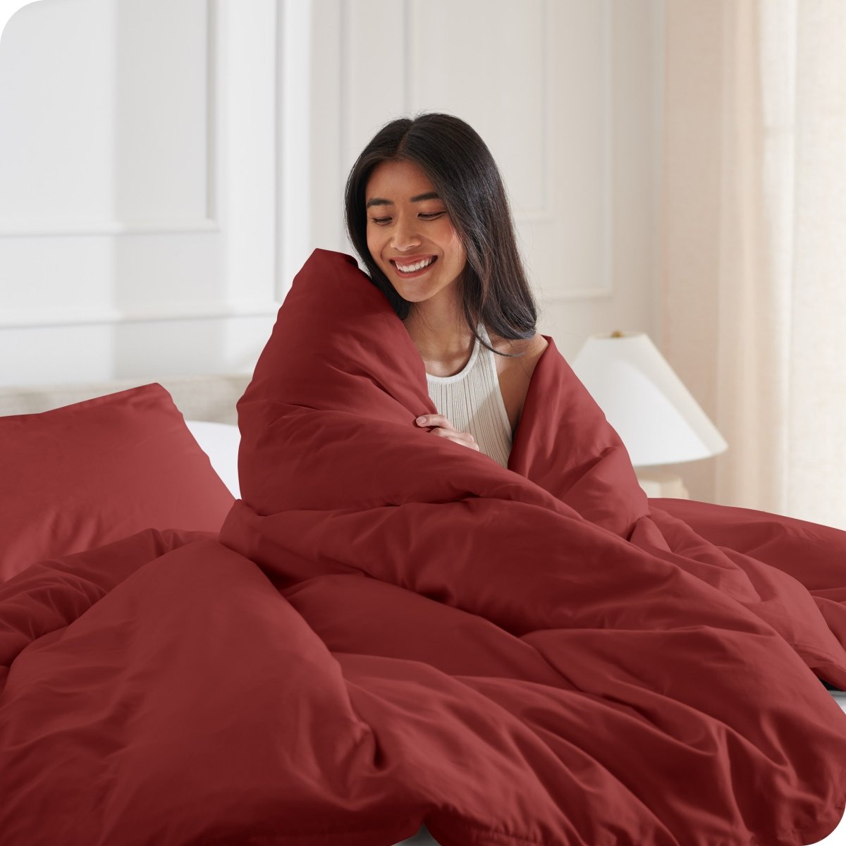 Microfiber Duvet Cover & Sham Set - California King - Bare Home