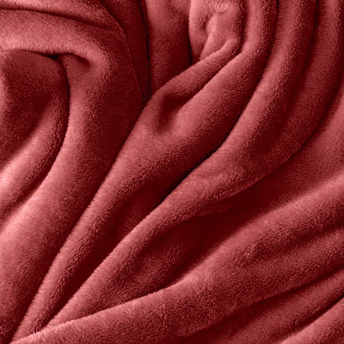 Close up of the soft textured microplush blanket