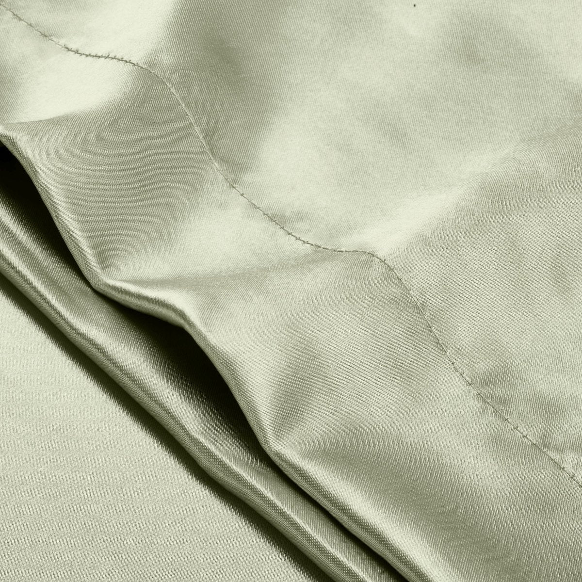 Close-up of pillowcase with envelope closure