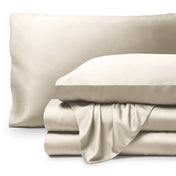 Bamboo Sheets folded and stacked neatly