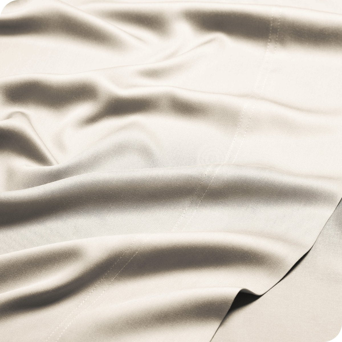 Detailed view of a bamboo sheet, highlighting its smooth surface and elegant design.