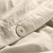 Cotton Flannel Duvet Cover & Sham Set