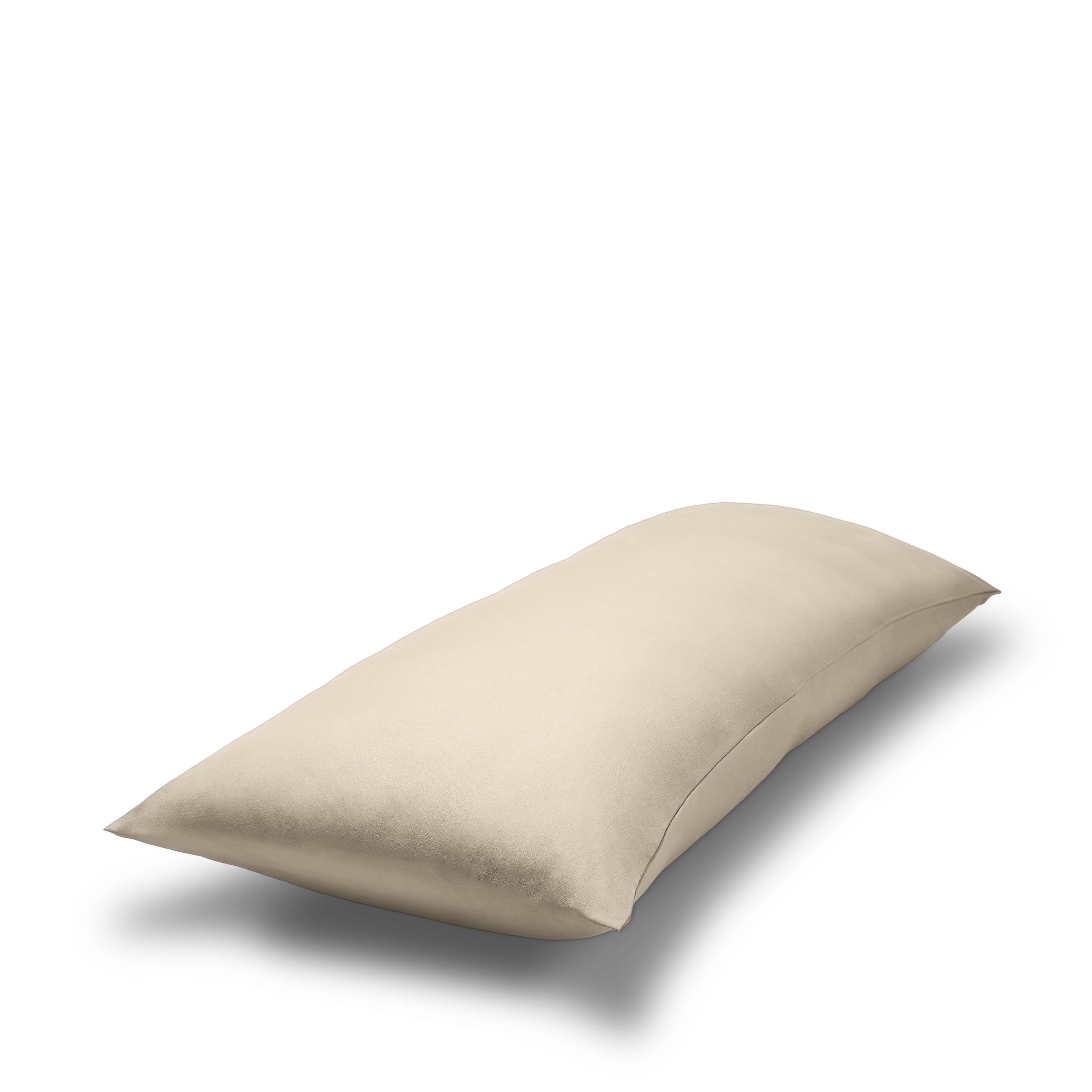 A microfiber body pillowcase on a pillow