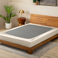 Sand box spring cover on a box spring