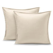 Two pillows on a white background