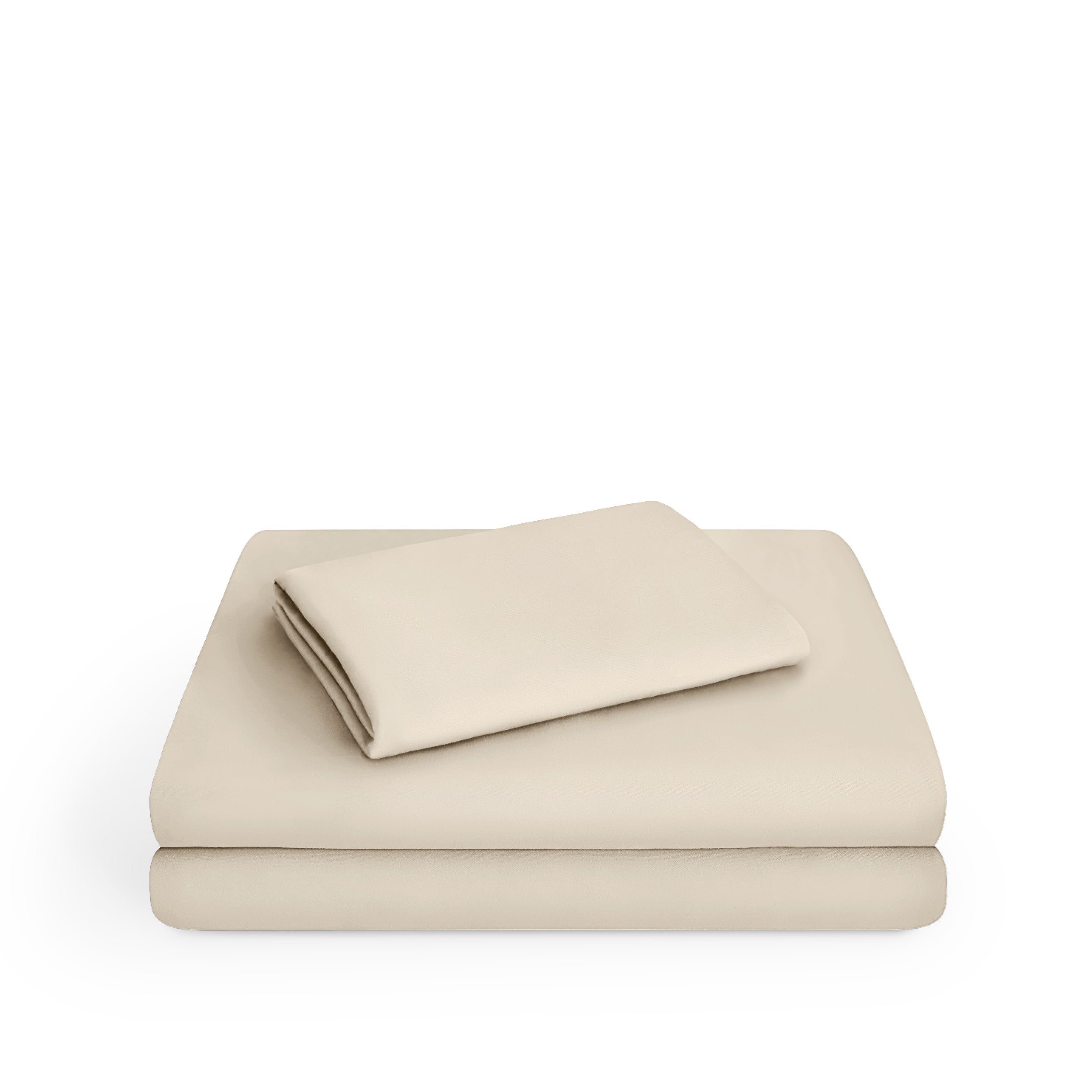 Microfiber stretch sheet set folded
