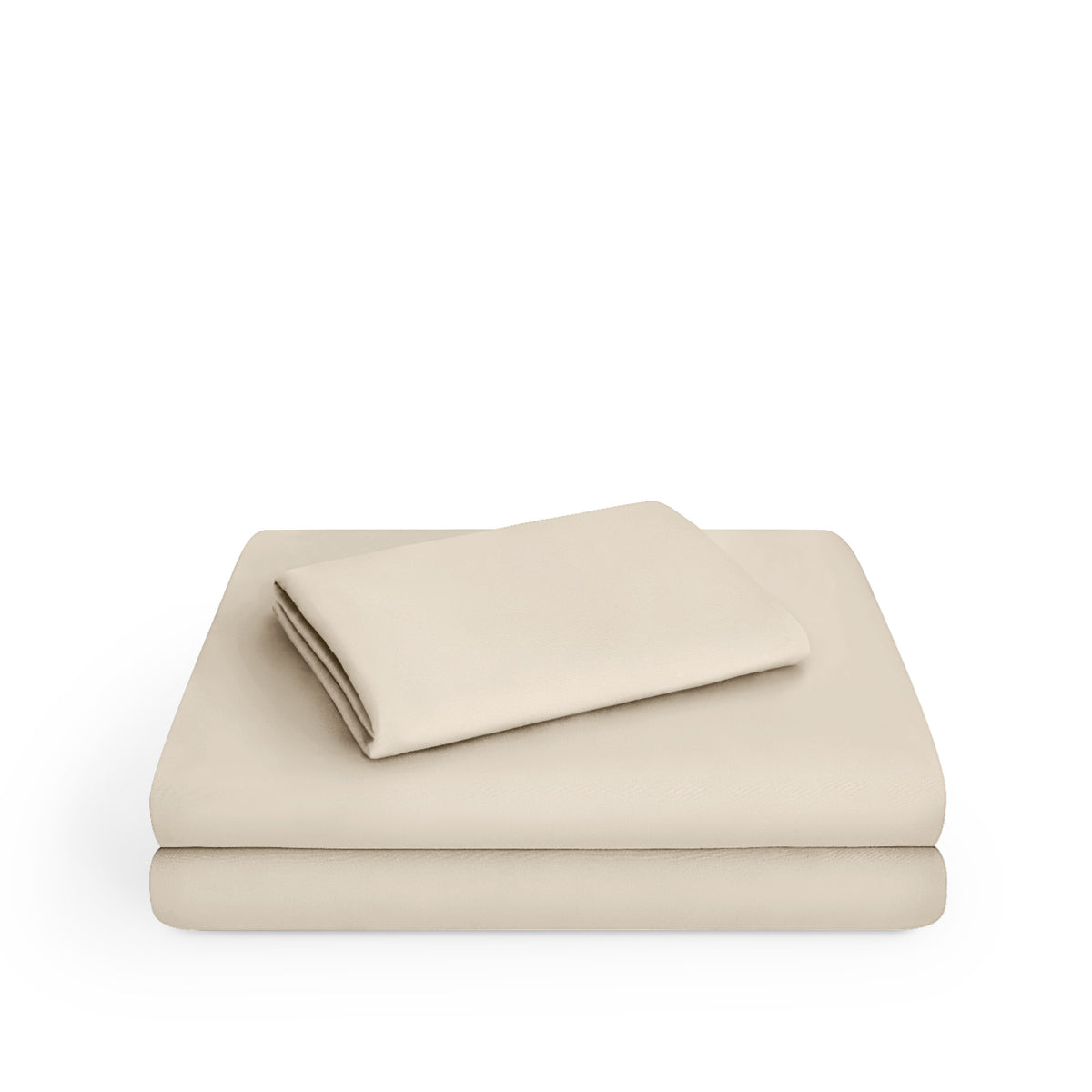 Microfiber stretch sheet set folded