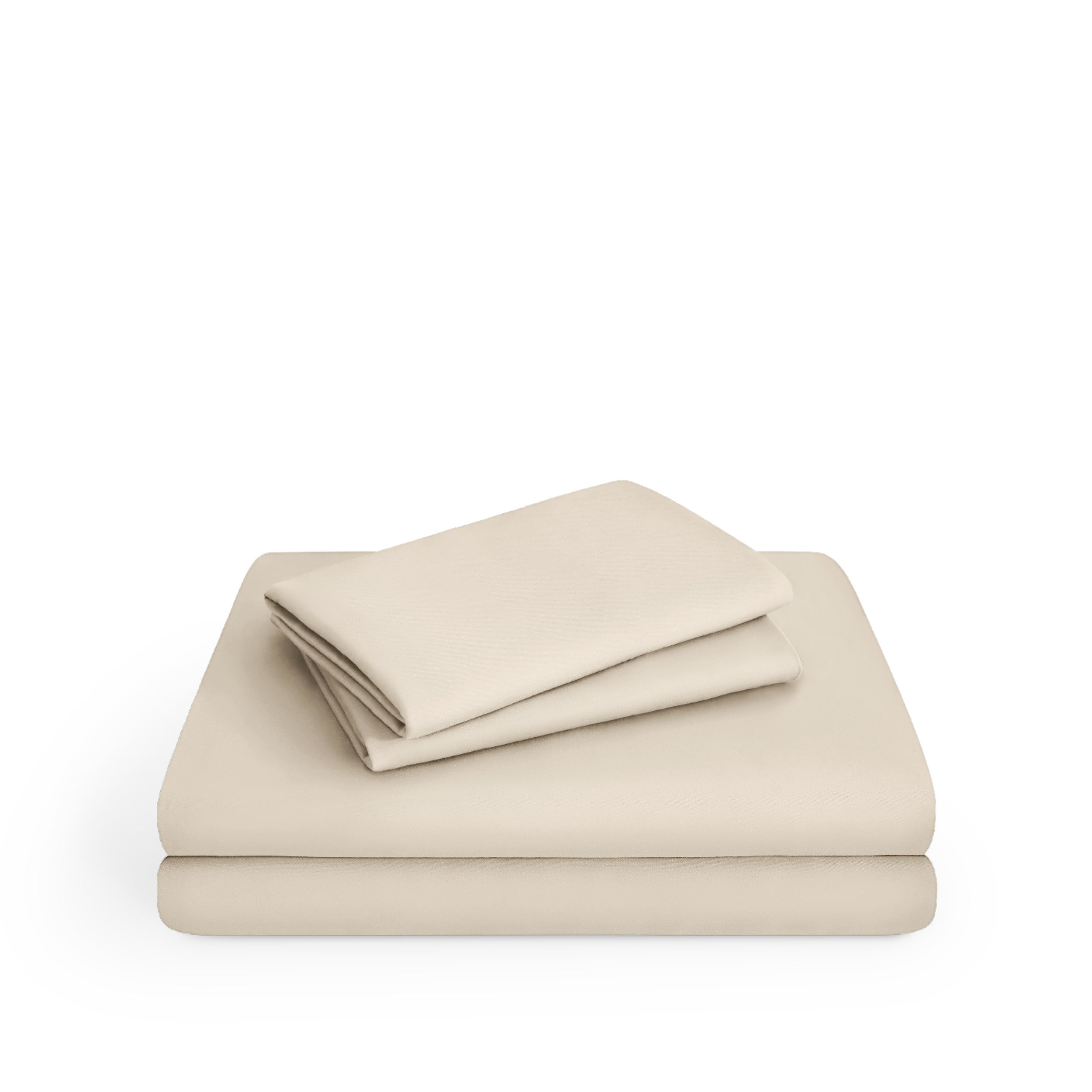 Microfiber stretch sheet set folded