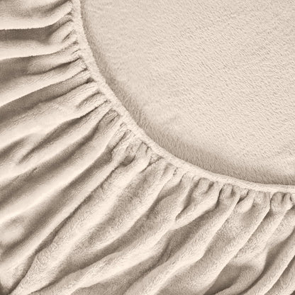 Close-up of a fitted sheet