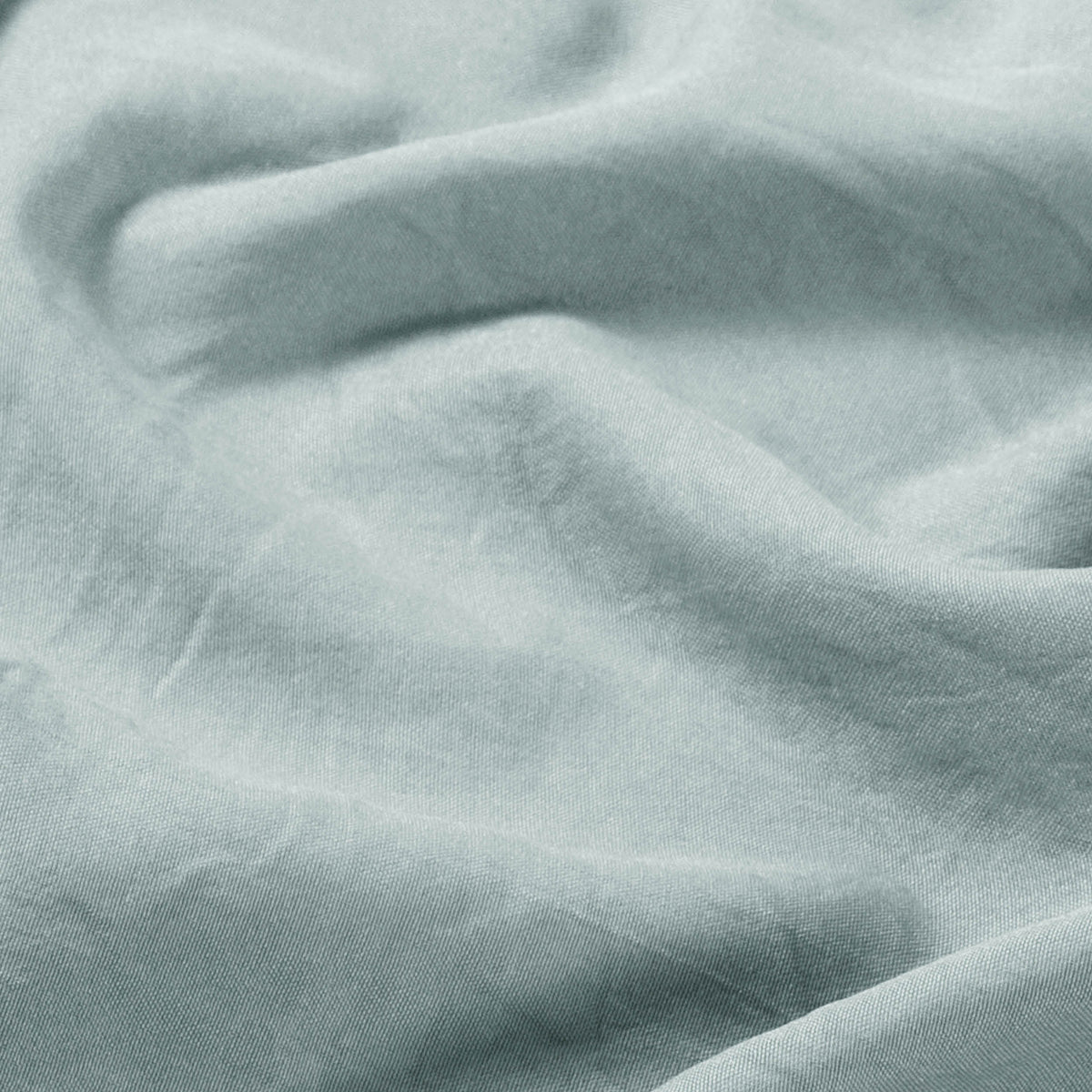Close-up of washed fabric with visible texture
