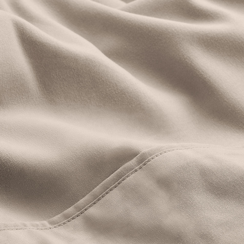 Light Brown Sheet Closeup