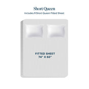 Short Queen fitted sheet dimensions